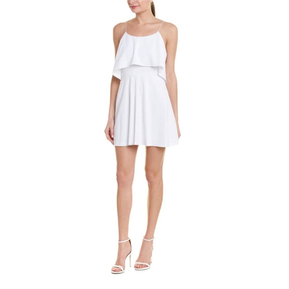 Alice + Olivia Kipp Layered Ruffle Short Dress Size 2